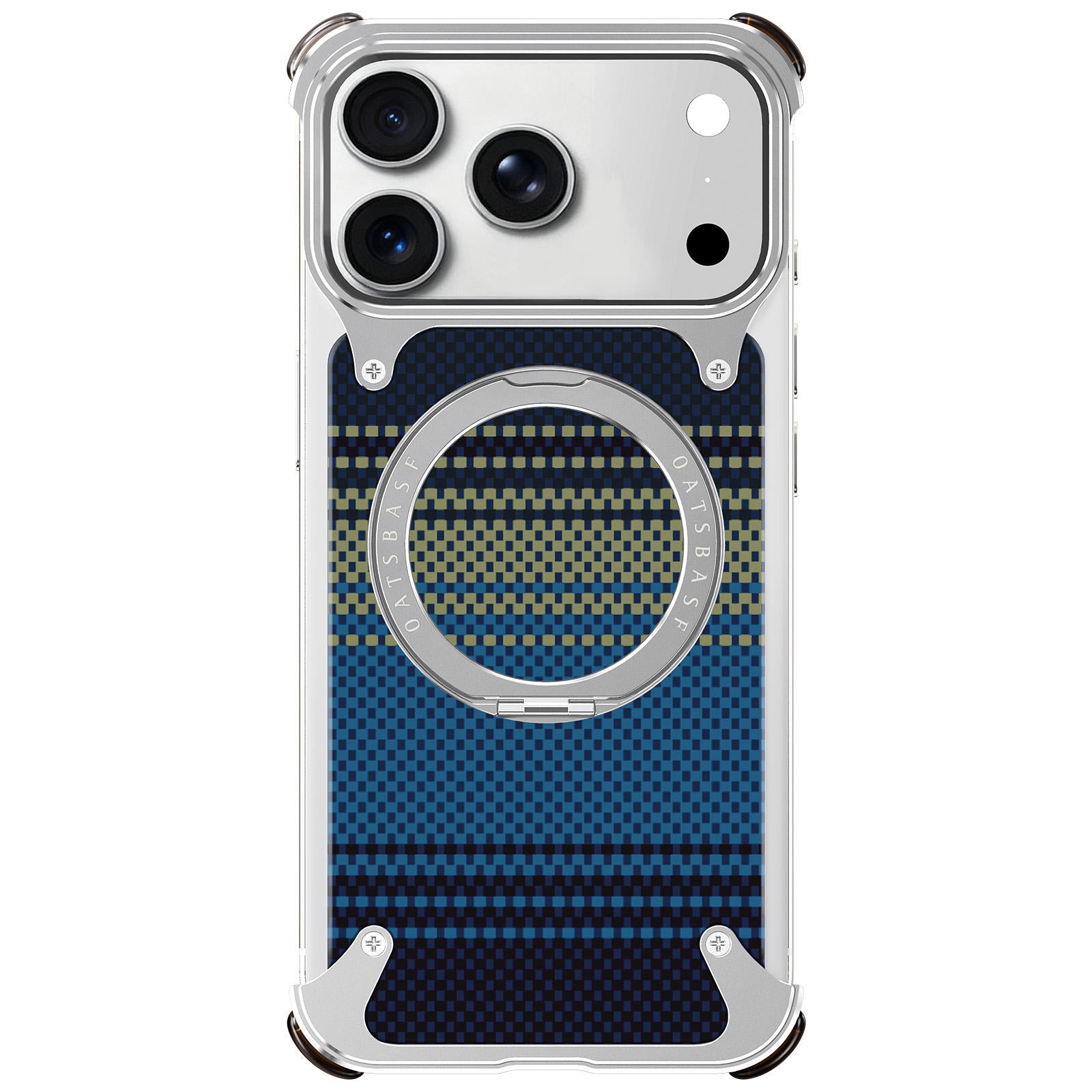 I Phone 17 Pro & Pro Max Luxury Carbon Fiber Case
