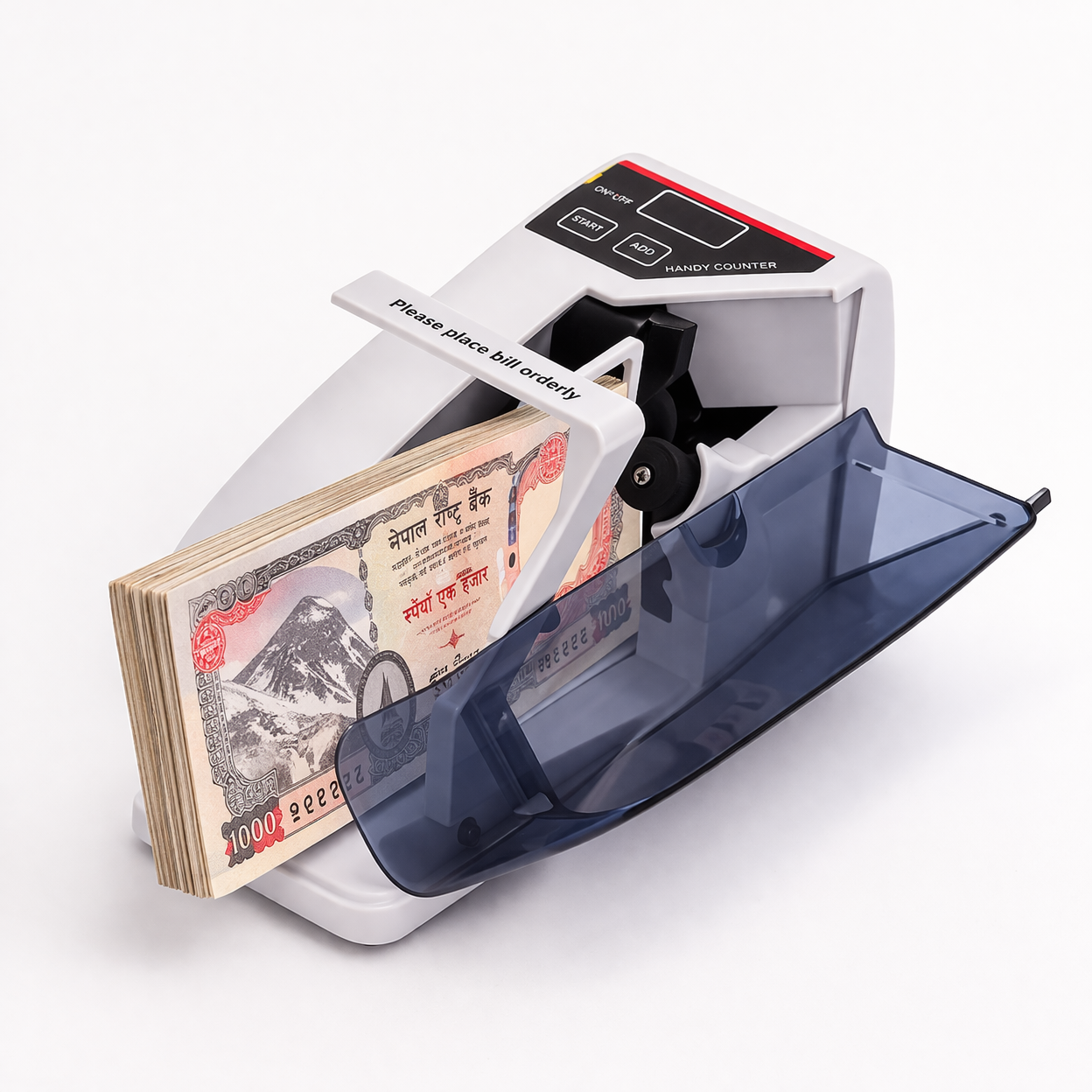 portable money counter machine fast count 999 bills per minute support multiple currencies professional cash counting machines