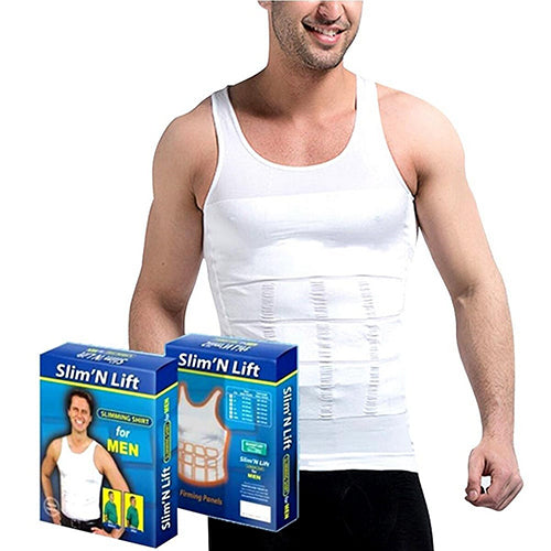 Men’s Slim N Lift Body Shaper Vest – पेट कम देखाउने Slimming Vest